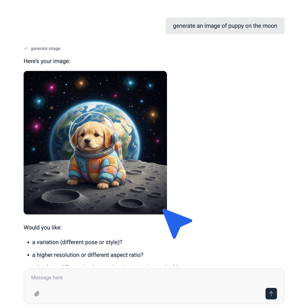 Customer-facing interface