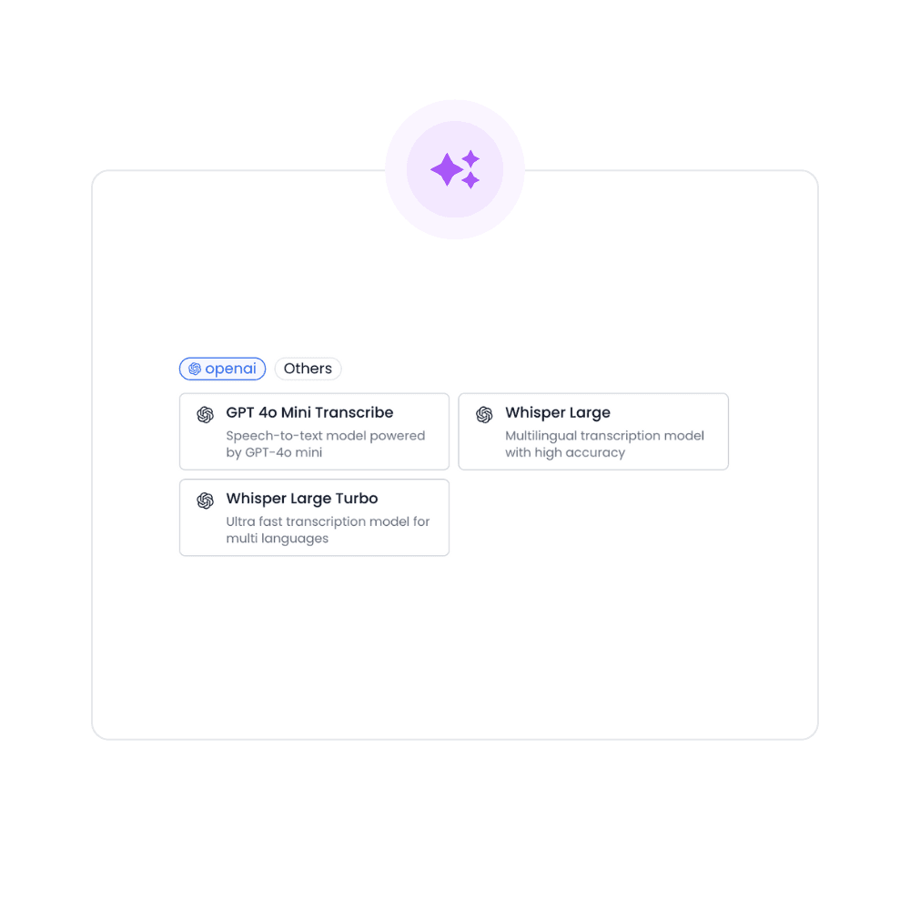 Audio model