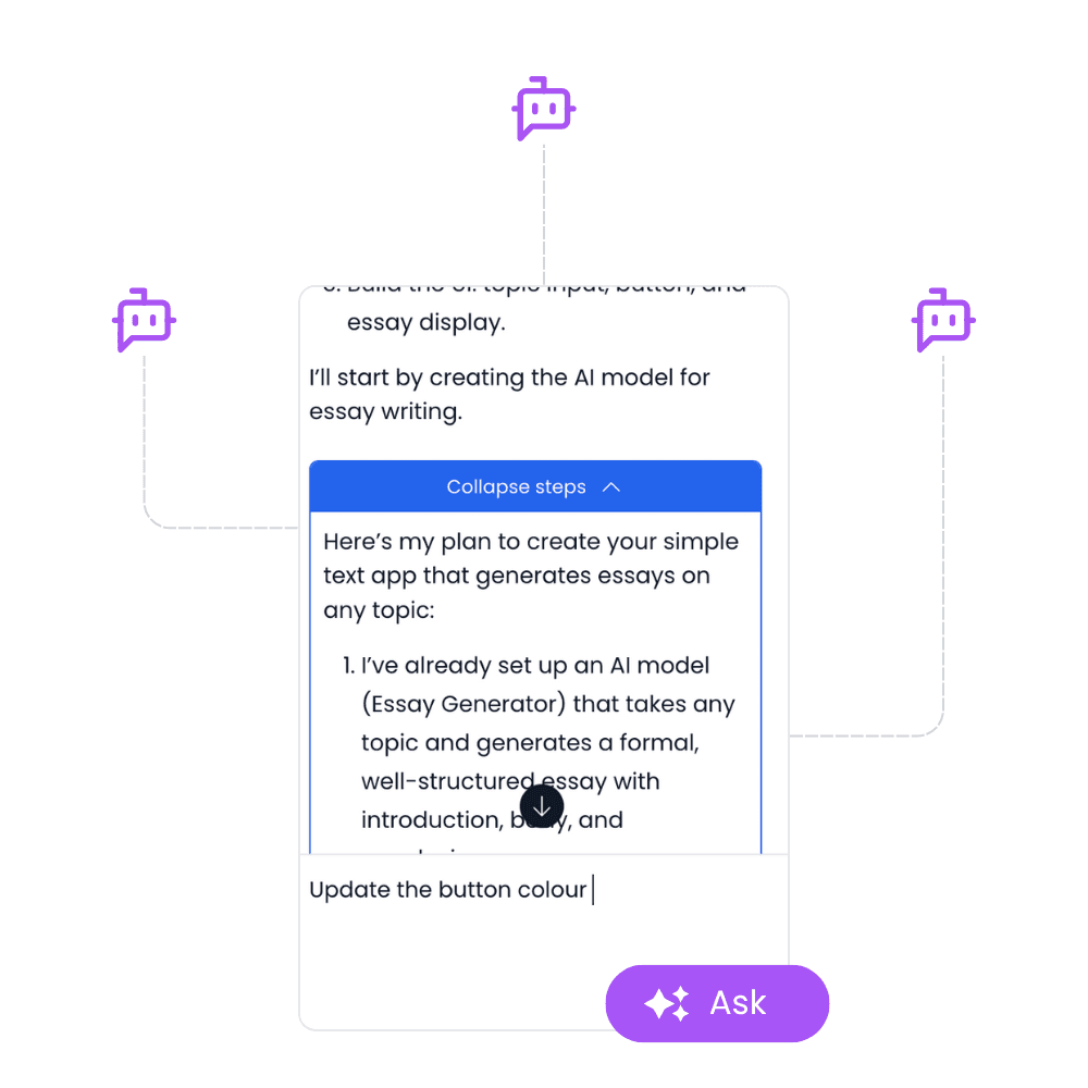 Chat with agent