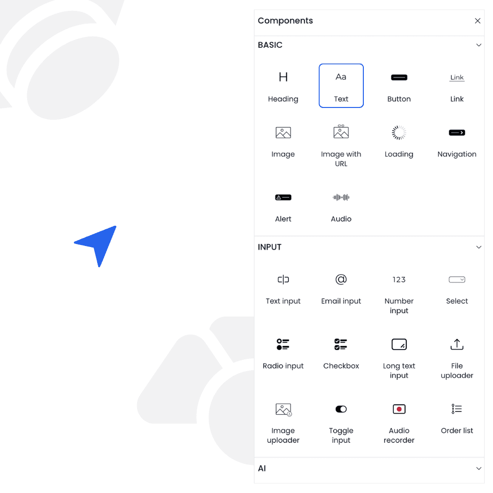 Ready-to-use UI components