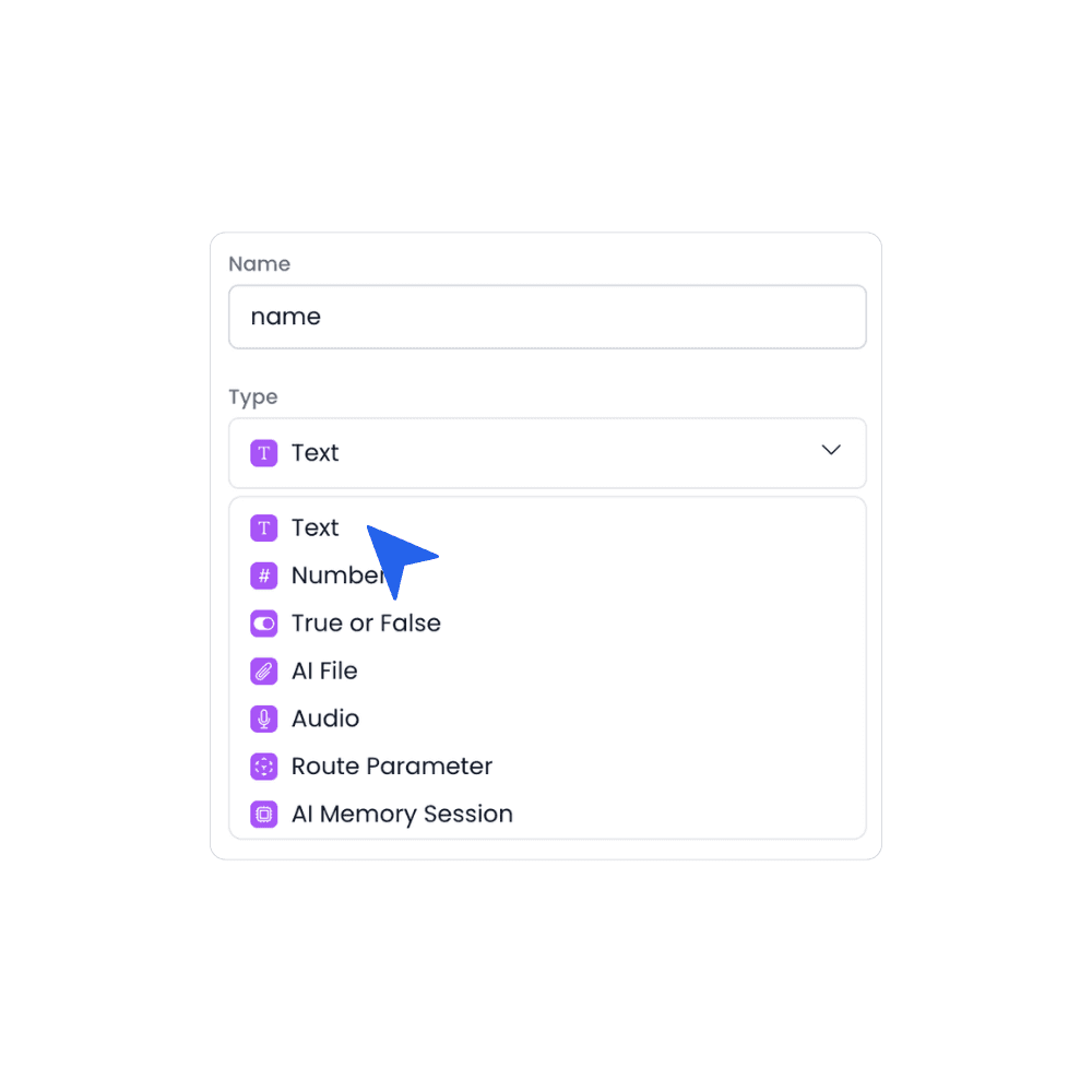 Manage data in the page