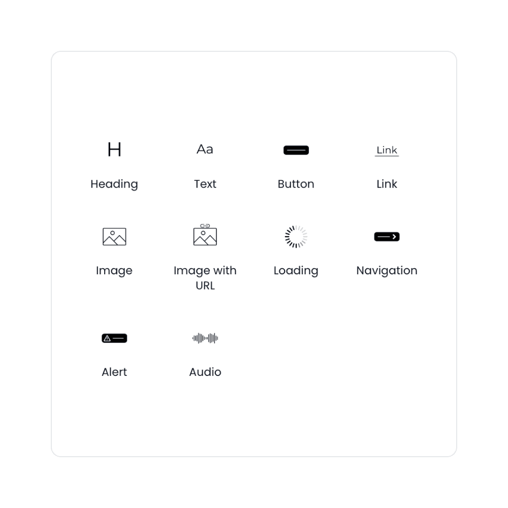 Basic UI elements