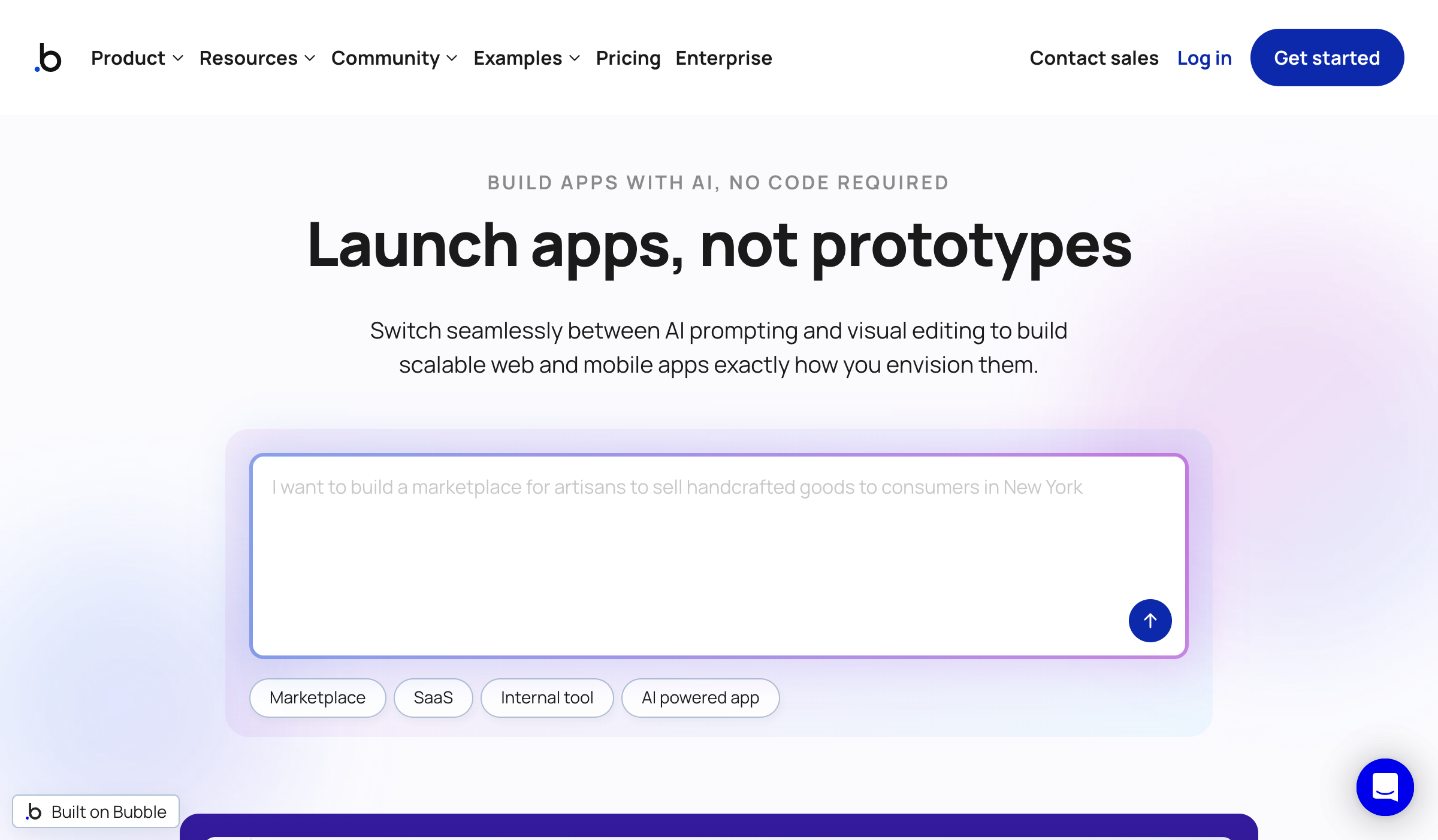 Bubble - No-code app builder