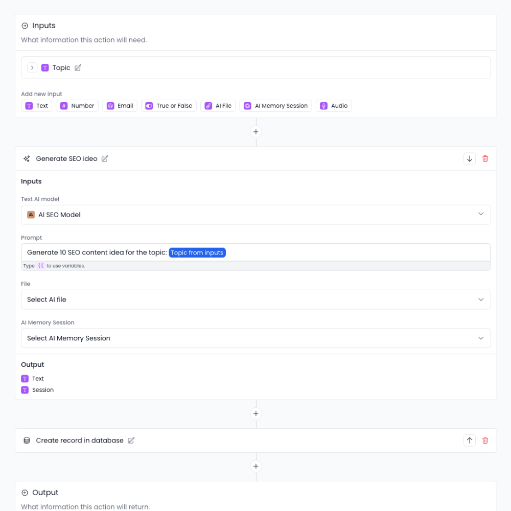Build agentic workflows